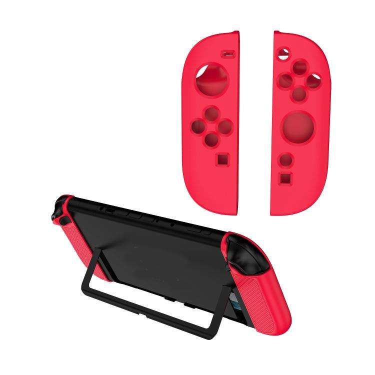 For Nintendo Switch 2 Joy-con Controller Silicone Case Protective Cover(Red)