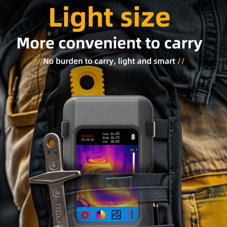 BSIDE SH7 Standard Thermal Imager Multimeter Handheld Touch Screen High Accuracy Thermometer