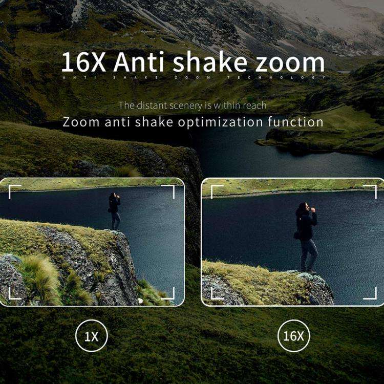 D5 HD WiFi Digital Camera 64MP Dual Camera Night Vision Photography Video DV Standard+Microphone