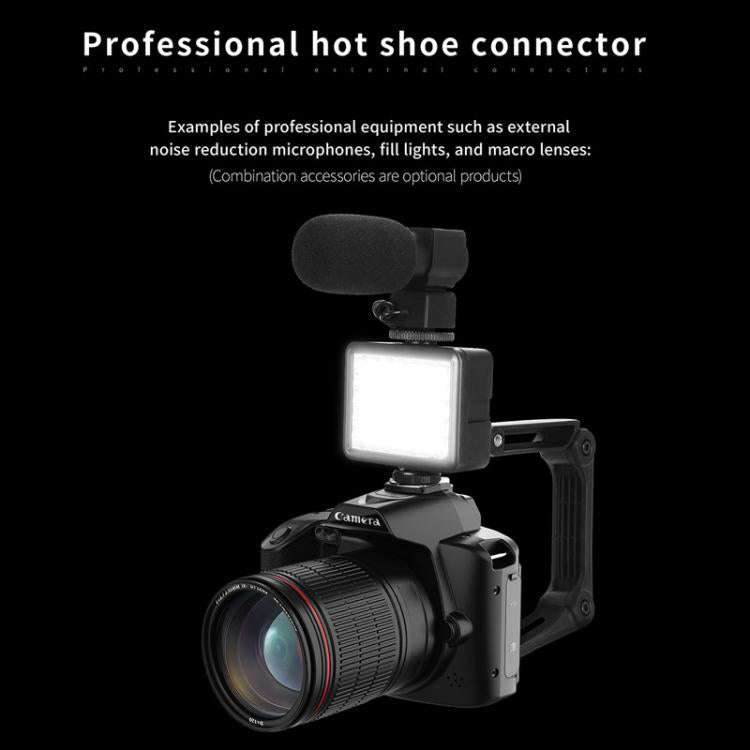 D5 HD WiFi Digital Camera 64MP Dual Camera Night Vision Photography Video DV Standard White