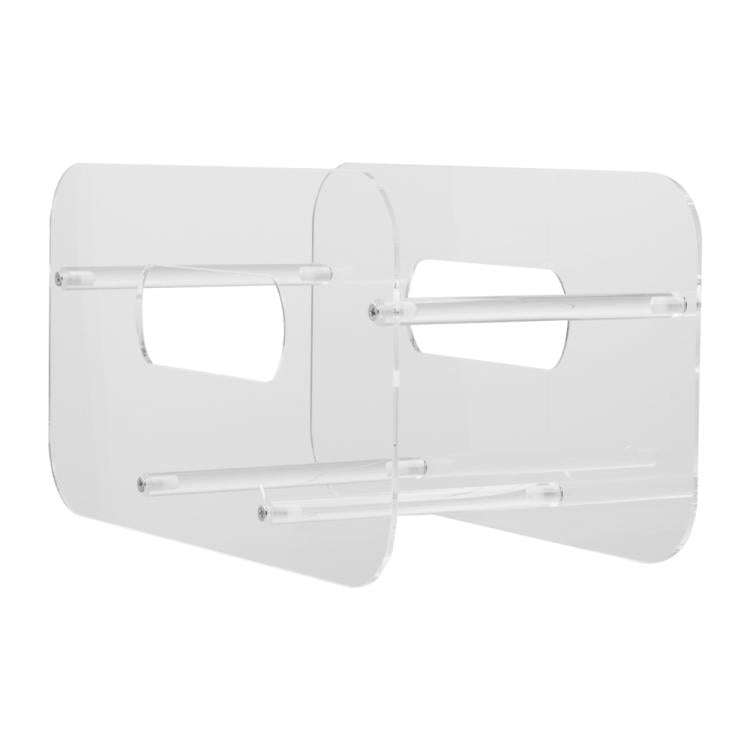 Acrylic Dinner Plate Display Stand Plates Storage Organizer(YX156)