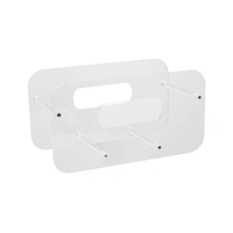 Acrylic Dinner Plate Display Stand Plates Storage Organizer(YX156)