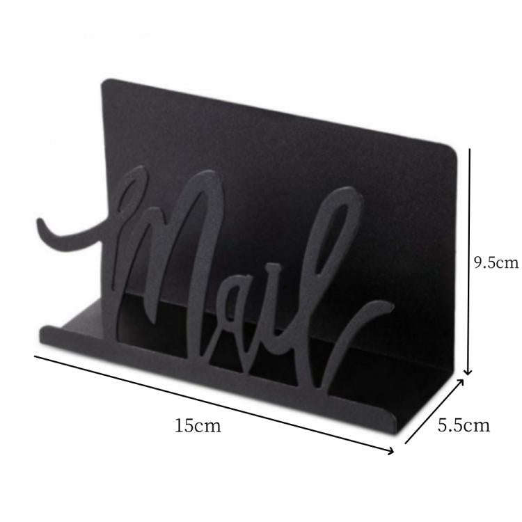 2pcs Metal Mail Letter Storage Rack for Office Desks
