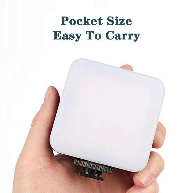 Rechargeable Type Selfie Fill Light 3 Color Temperature Clip On Lamp with PTZ & Tripod Kit