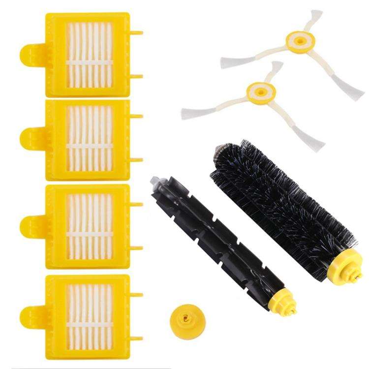 8pcs /Set For IRobot Roomba 700/780 Series Sweeping Robot Accessories 4 HEPA Filter +2 Side Brush...
