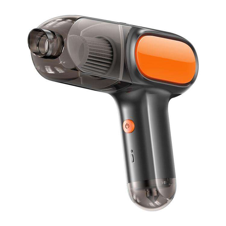 HD001 Portable Multifunctional Car Cordless Vacuum Cleaner Safety Hammer Suction Blower All In On...