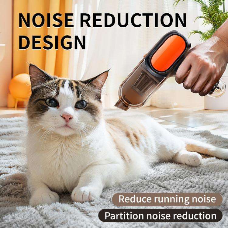 HD001 Portable Multifunctional Car Cordless Vacuum Cleaner Safety Hammer Suction Blower All In On...