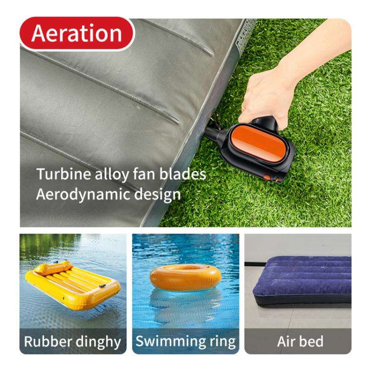HD001 Portable Multifunctional Car Cordless Vacuum Cleaner Safety Hammer Suction Blower All In On...