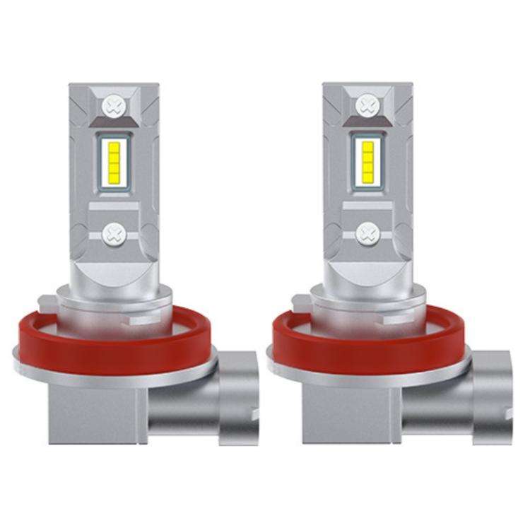 2pcs Mini 1:1 Direct Plug Car LED Headlight Bulb, Specifications: H11(White Light)