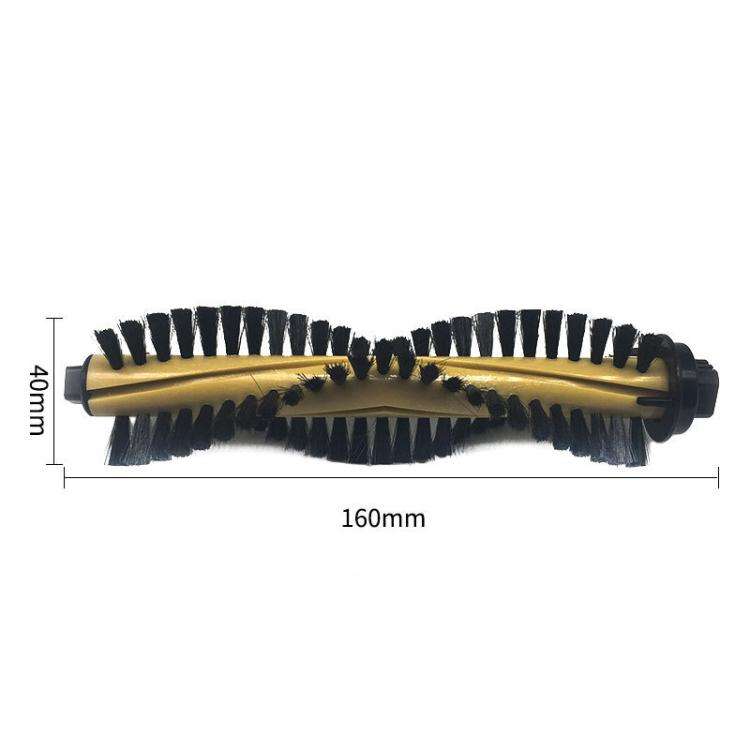 For ILIFE A4S / A40 / ECOVACS CEN550 Sweeping Robot Vacuum Cleaner Accessories Main Brush (Yellow)