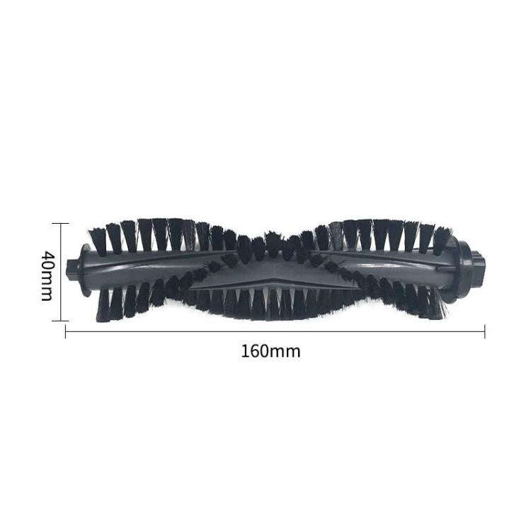 For ILIFE A4S / A40 / ECOVACS CEN550 Sweeping Robot Vacuum Cleaner Accessories Main Brush (Gray)