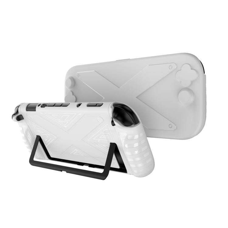 For Nintendo Switch 2 PC + TPU Split Cover With Panel Set Protective Shell(White)