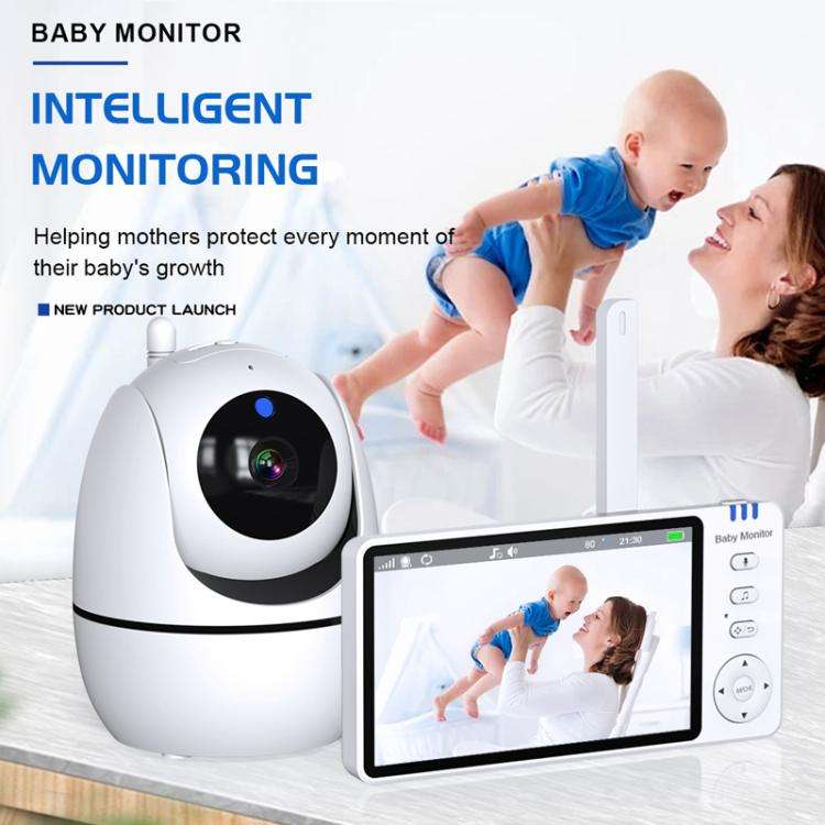 5 inch 1080P HD Baby Watcher Baby Monitor Camera EU Plug