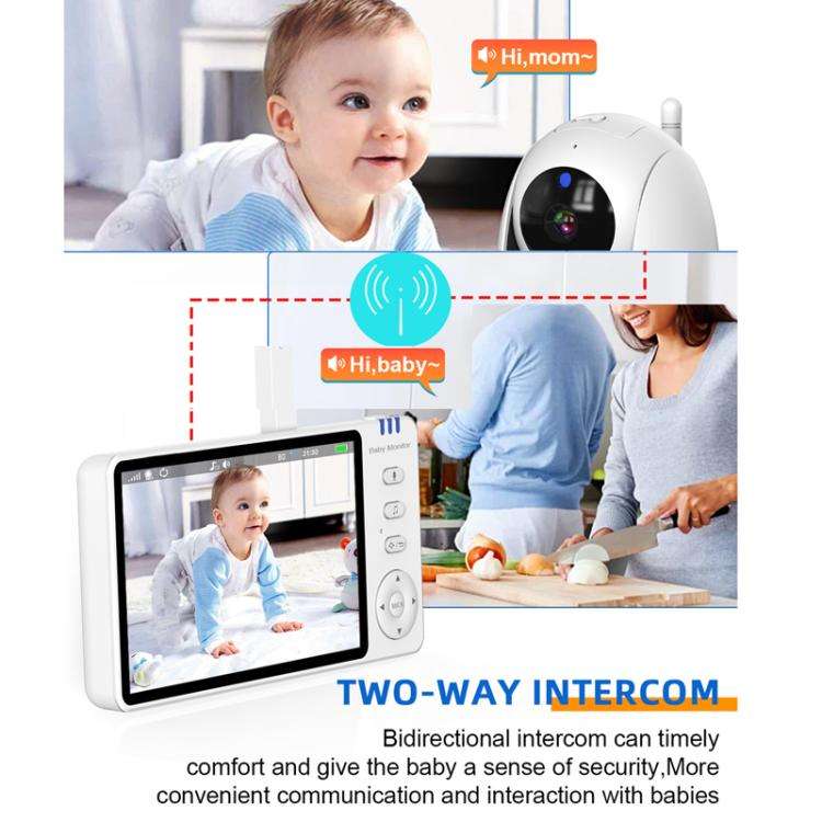 5 inch 1080P HD Baby Watcher Baby Monitor Camera EU Plug