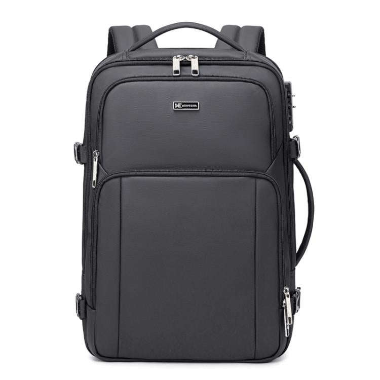 Wiersaam Men Anti-Theft Business Laptop Backpack 15.6 Inch Computer Bag With USB & Type-C Chargin...