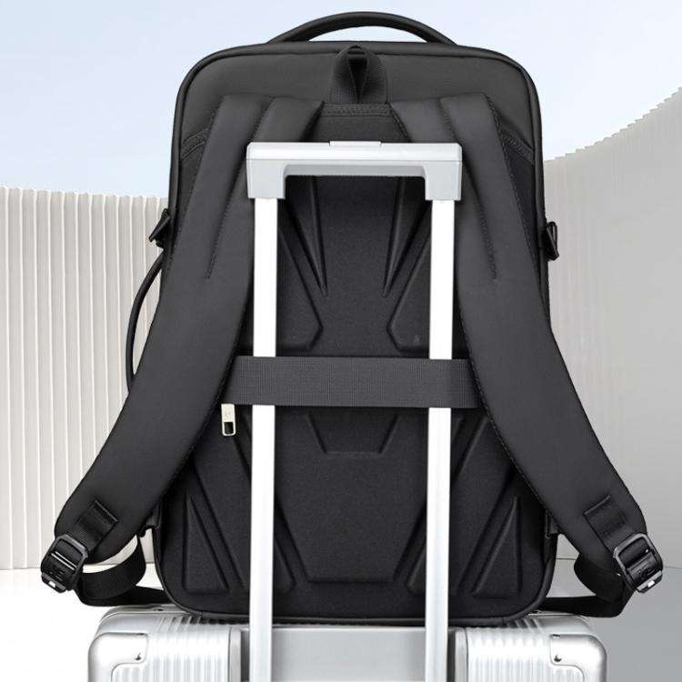 Wiersaam Men Anti-Theft Business Laptop Backpack 15.6 Inch Computer Bag With USB & Type-C Chargin...