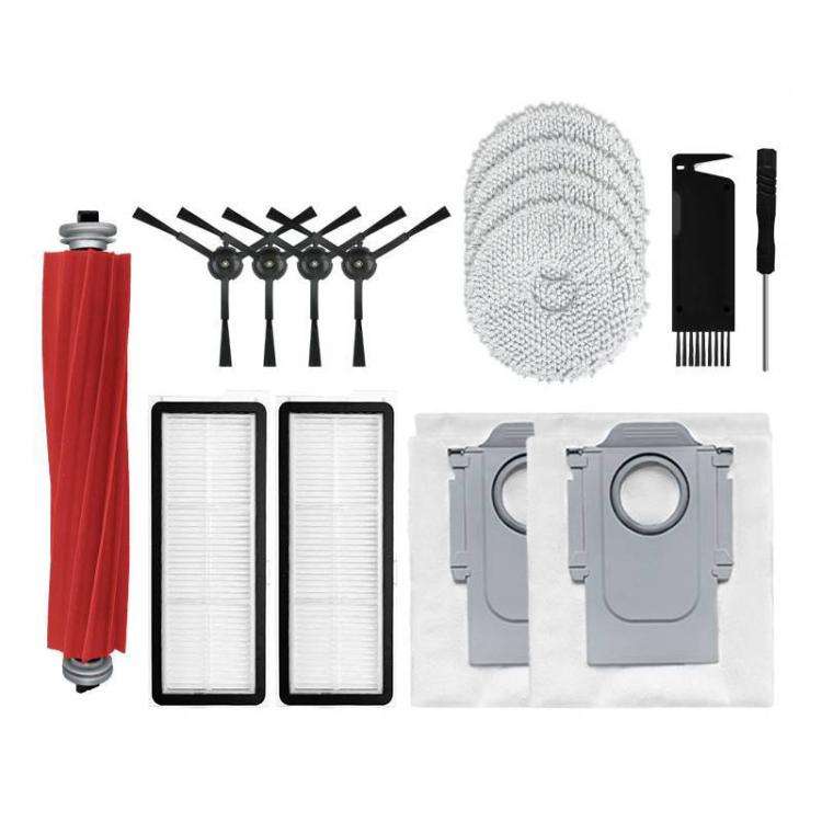 15 In 1 For Roborock P10 Pro Sweeping Robot Vacuum Cleaner Accessories Main Side Brush Hepa Filte...