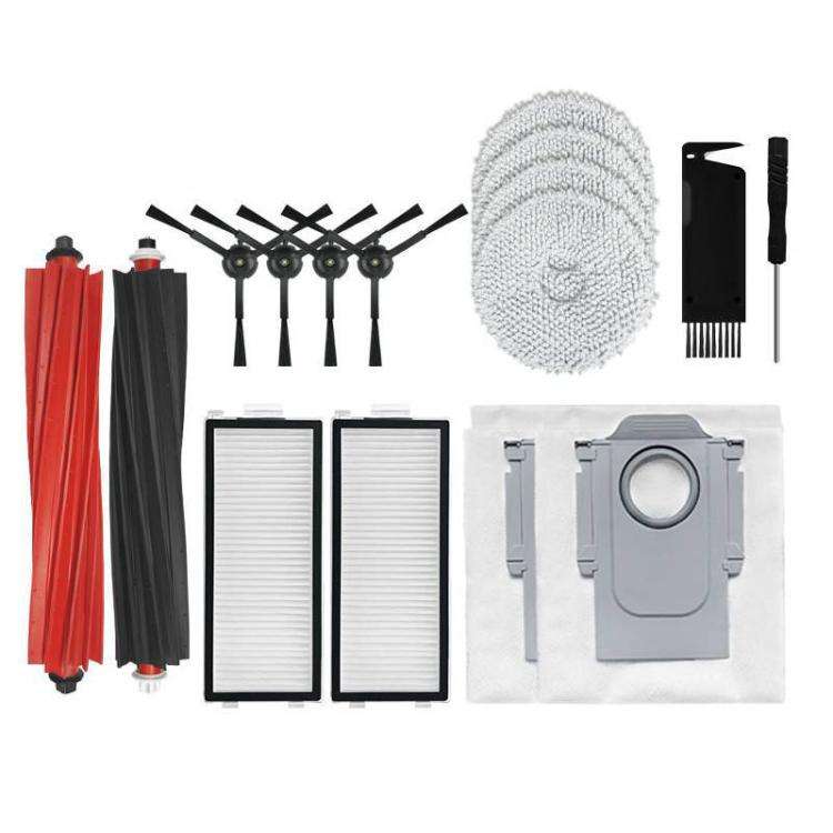 16 In 1 For Roborock P10S Pro Sweeping Robot Vacuum Cleaner Accessories Main Side Brush Hepa Filt...