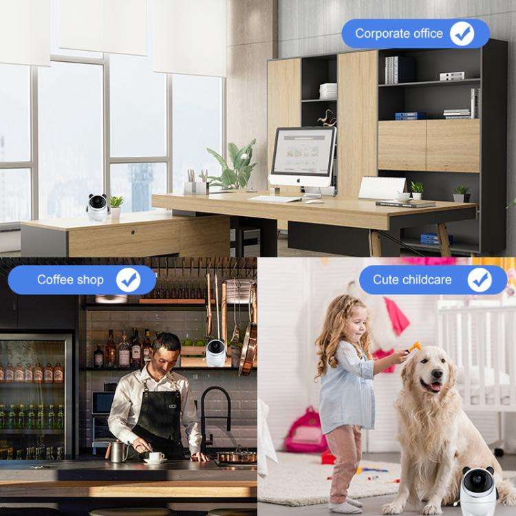 4.3 Inch IPS HD Display 720P Baby Monitor EU Plug