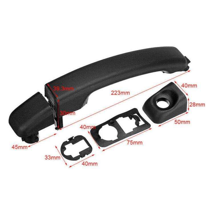 806067794R 806073022R 806075963R For Renault / Vauxhall Car Exterior Door Handles without Holder
