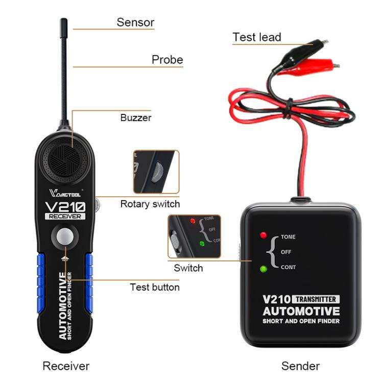 VDIAGTOOL 6-42V Automotive Circuit Tester(V210)