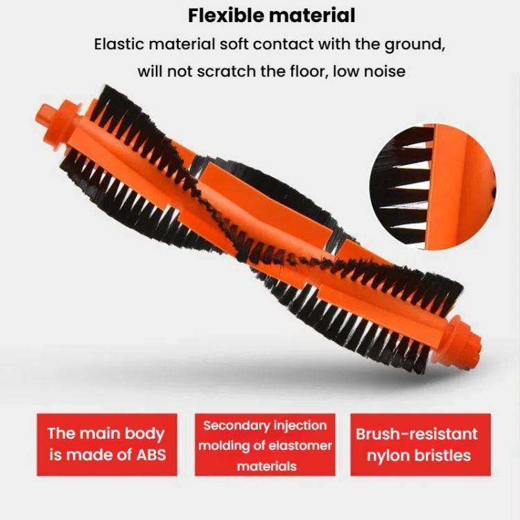 Main Brush For Xiaomi C103 / E10 / B112 / 3C Sweeping and Mopping Robot Accessories