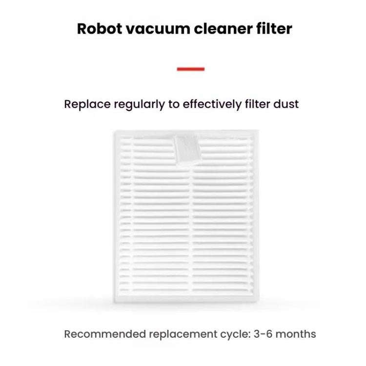 3pcs Filters For Xiaomi C103 / E10 / B112 / 3C Sweeping and Mopping Robot Accessories