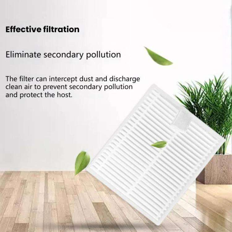 3pcs Filters For Xiaomi C103 / E10 / B112 / 3C Sweeping and Mopping Robot Accessories