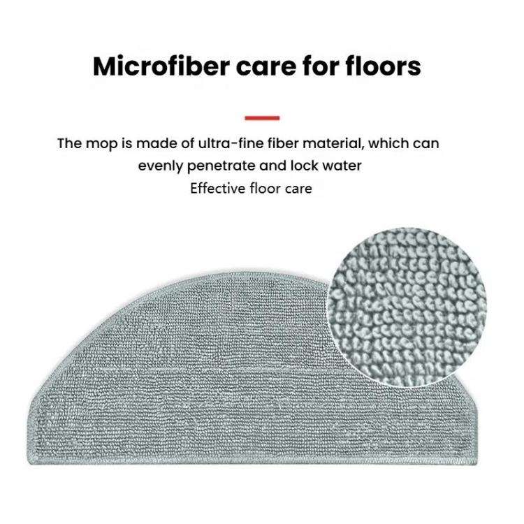3pcs Mops For Xiaomi C103 / E10 / B112 / 3C Sweeping and Mopping Robot Accessories