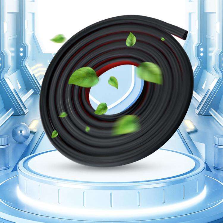 5m Three-layer Eight-hole Car Door Seam Waterproof Sealing Sound Insulation Strip