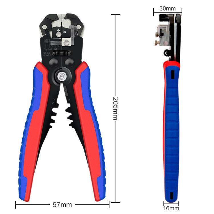 D2 Automatic Multifunctional Crimping And Stripping Pliers Portable Electrician Wire Tools(Orange...