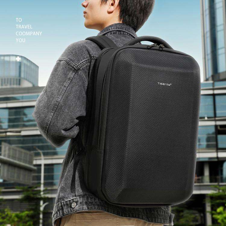 Tigernu T-B9152A 15.6-inch Men Hardshell Waterproof Backpack with Dry/Wet Separated Compartment &...