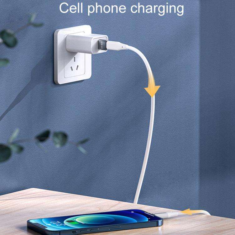 JINGHUA S505 Alloy Case Cell Phone To Computer USB2.0 Adapter(USB Male To Type-C)
