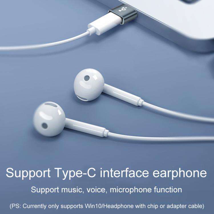 JINGHUA S505 Alloy Case Cell Phone To Computer USB2.0 Adapter(USB Male To Type-C)