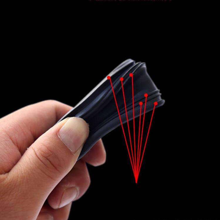 Car B-pillar Waterproof Anti-collision Sound Insulation Sealing Strip, Length: 1.6m Car Card Slot...