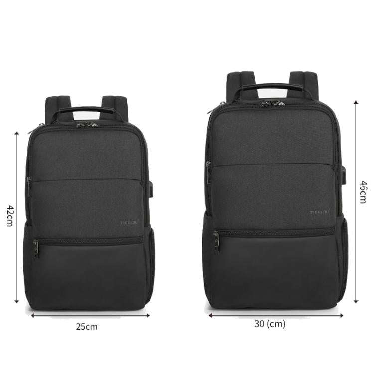 Tigernu  15.6-inch Standard Men Anti-Theft Laptop Backpack with USB Charging Port, Headphone Hole...