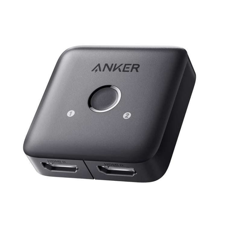 ANKER A83H1 4K 2 Into 1 Out Docking Station HDMI Converter(Black)