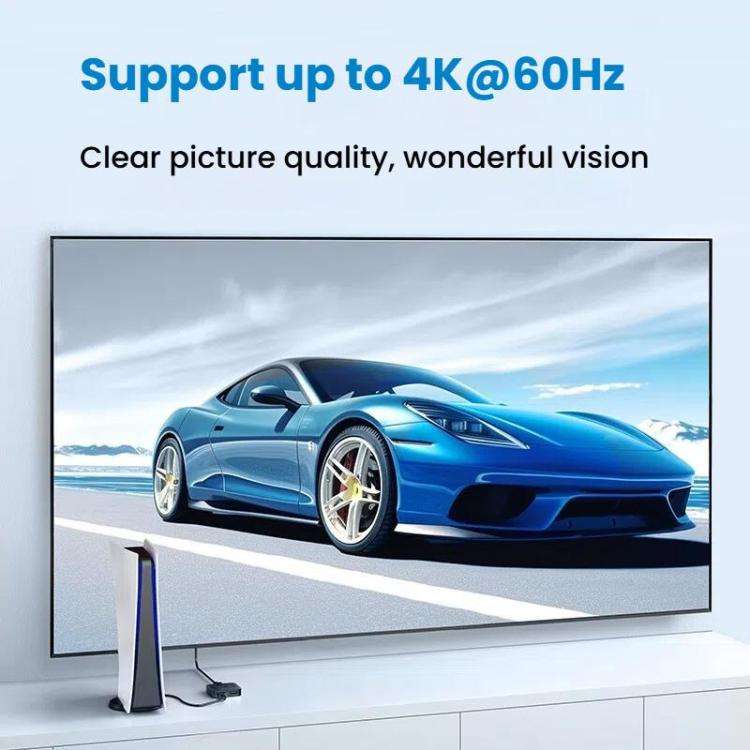 ANKER A83H1 4K 2 Into 1 Out Docking Station HDMI Converter(Black)