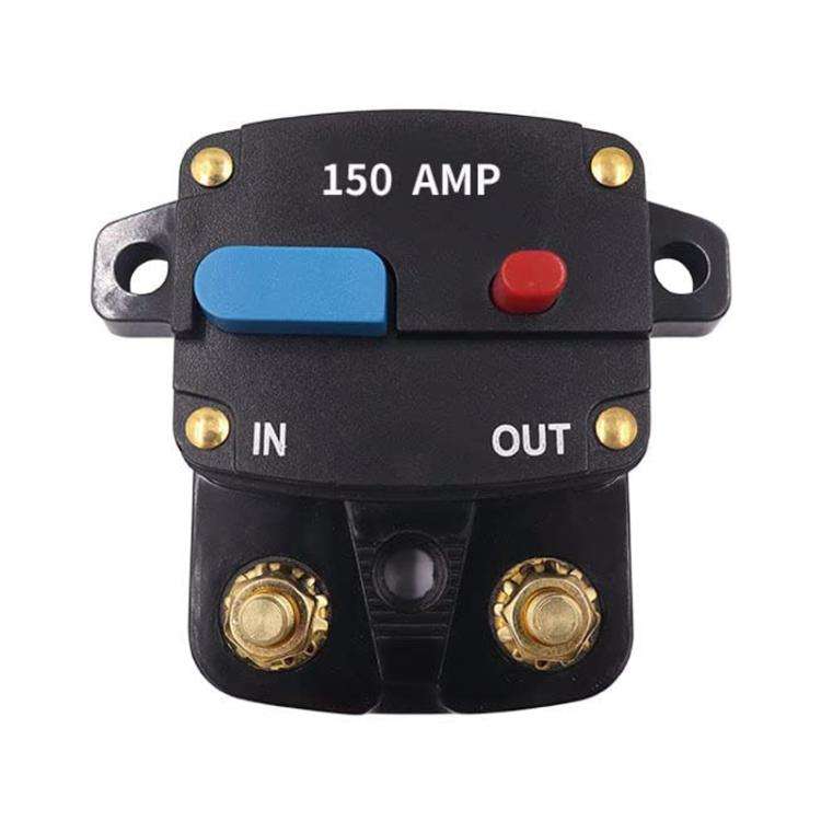 150A Car Audio Recovery Fuse Switch Current Short Circuit Overload Protection Circuit Breaker