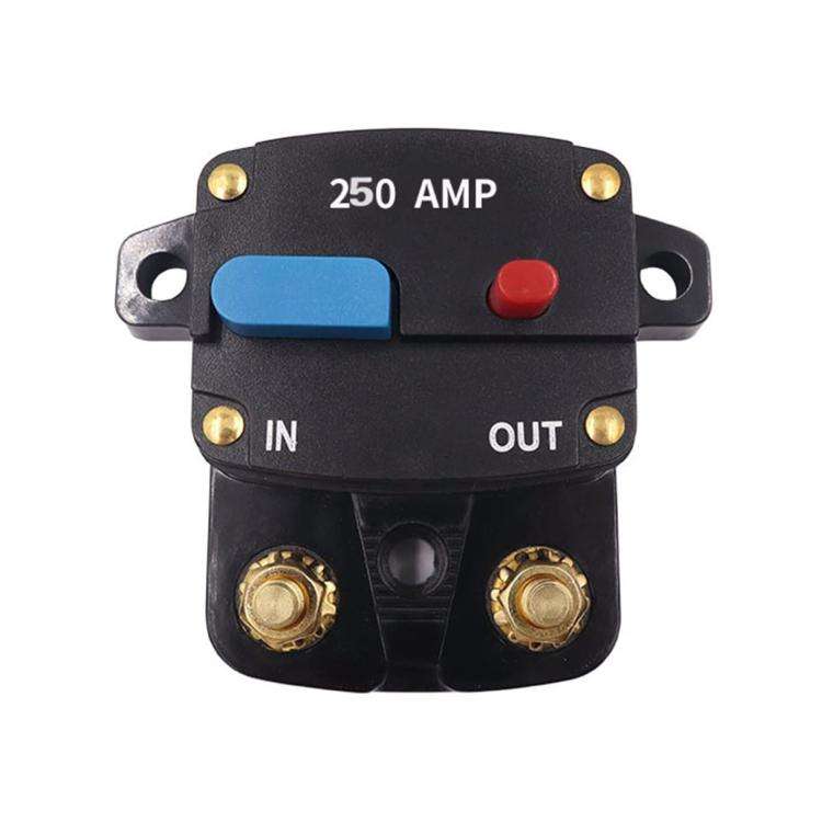 250A Car Audio Recovery Fuse Switch Current Short Circuit Overload Protection Circuit Breaker