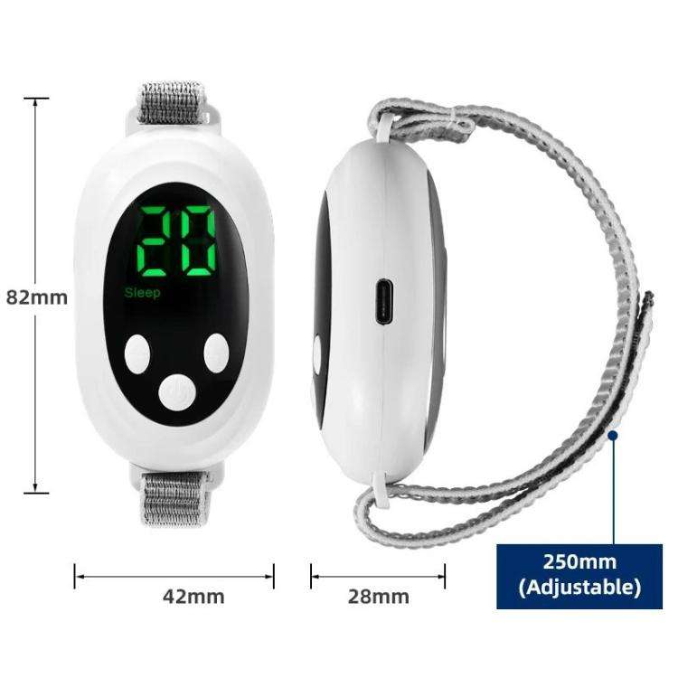 HY61 EMS Pulse Smart Handheld Sleep Meter Sleep Aid Instrument(White)