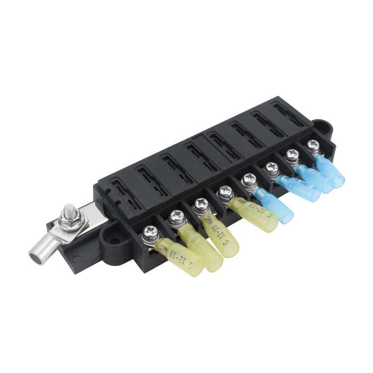 Automotive 8-way Fuse Box Terminal Block With Transparent Cover(CP-5099)