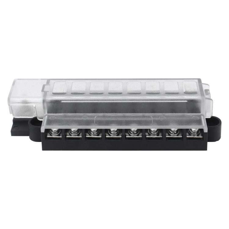 Automotive 8-way Fuse Box Terminal Block With Transparent Cover(CP-5099)