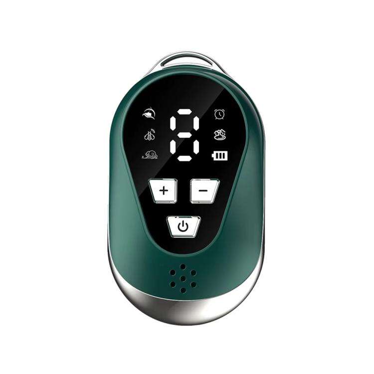 SM-1028 LCD Display CES Low-frequency Pulse Smart Handheld Music Sleep Instrument(Green)