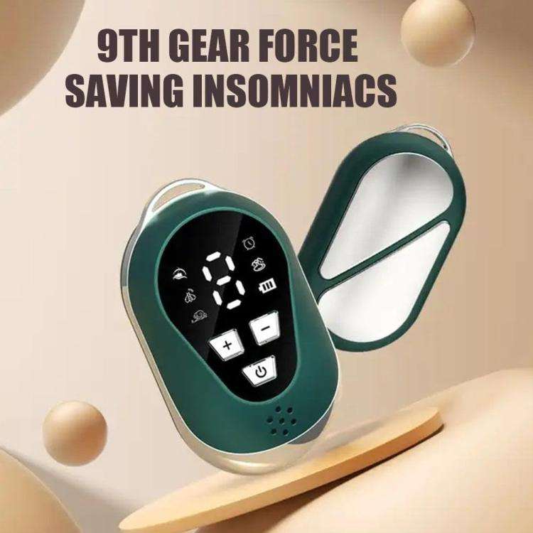 SM-1028 LCD Display CES Low-frequency Pulse Smart Handheld Music Sleep Instrument(White)