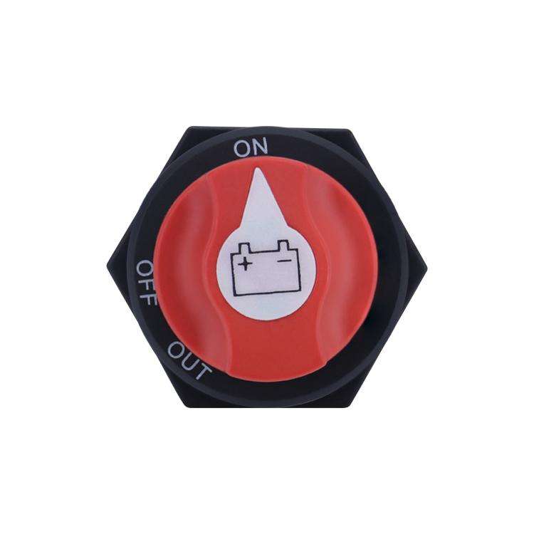 200A DC Brass Conductive RV Yacht Leak-proof Battery Switch(White With OUT Style 1 Removable)