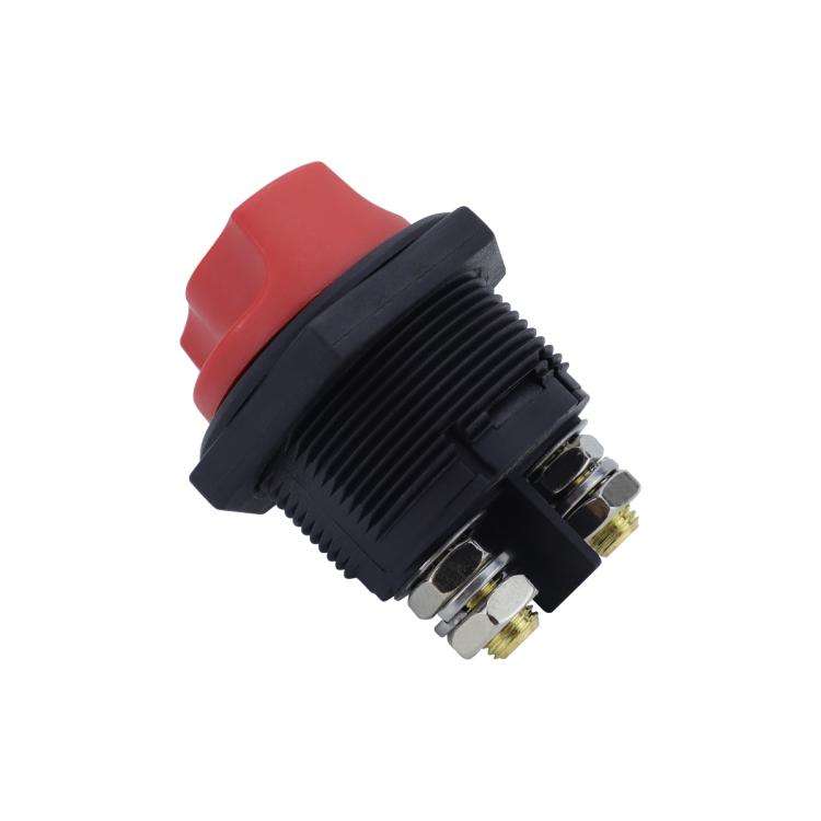 200A DC Brass Conductive RV Yacht Leak-proof Battery Switch(White With OUT Style 2 Removable)