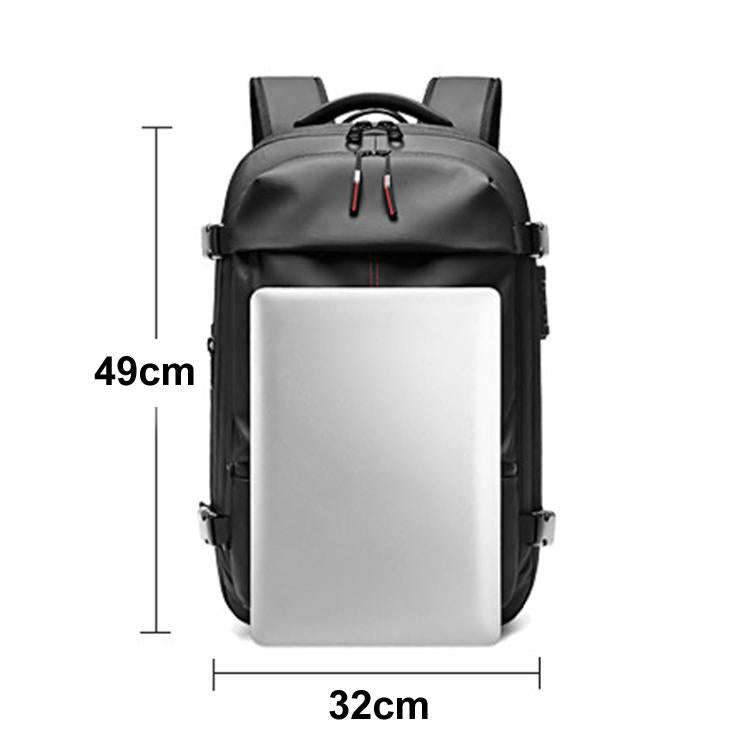 19inch Large Capacity Short Trip Computer Luggage Bag Vacuum Compression Expandable Men Double Sh...