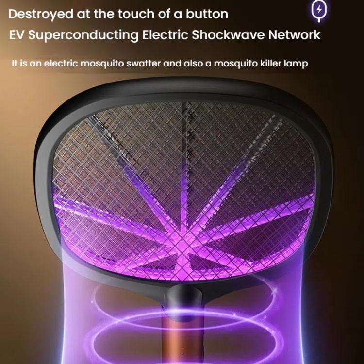Rechargeable Protection Mosquito Swat 2 In 1 Mosquito Killer Light(Orange)