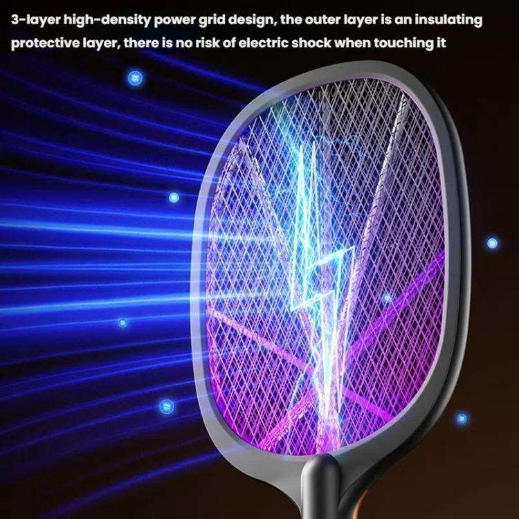 Rechargeable Protection Mosquito Swat 2 In 1 Mosquito Killer Light(Orange)